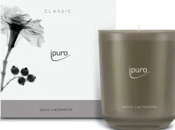 Ipuro geurkaars Classic Cachemire 50 uur D 11,5 H 11,8 cm