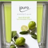 Ipuro geurkaars Essentials Lime Light 26 uur D 7,1 H 12 cm