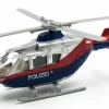 Jaegerndorfer kerstdorpminiatuur helikopter politie 20,5 x 5 x 7 cm