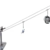Jägerndorfer kerstdorp set kabelbaan met gondel Luxe rood