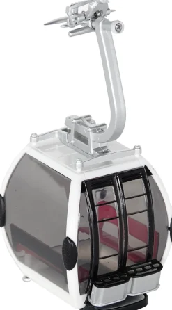 Jägerndorfer Omega kerstdorpminiatuur gondel wit 6,4 x 5,9 x 14,6 cm