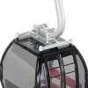 Jägerndorfer Omega kerstdorpminiatuur gondel zwart 6,4 x 5,9 x 14,6 cm
