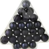 J-Line kerstbal blauw D 4 cm 24 stuks