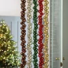J-Line kerstslinger kerstballen groen 1,6 m