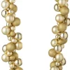 J-Line kerstslinger kerstballen goud 1,6 m