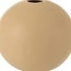J-Line vaas Bol bruin D 18 H 18 cm