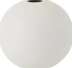 J-Line vaas wit D 12 H 11,5 cm