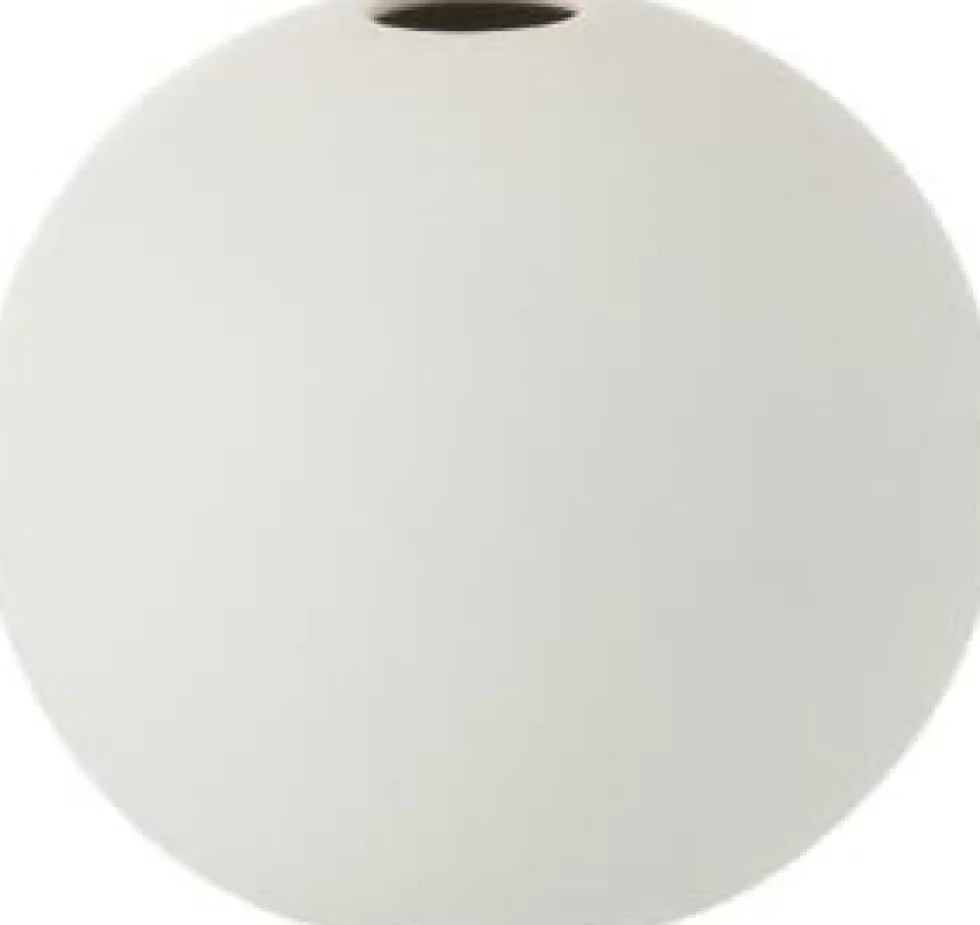 J-Line vaas wit D 12 H 11,5 cm