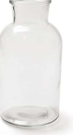 Jodeco vaas Braxton transparant D 10 H 20 cm