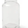 Jodeco vaas Braxton transparant D 7 H 14 cm