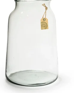 Jodeco vaas Eddy transparant D 16 H 35 cm