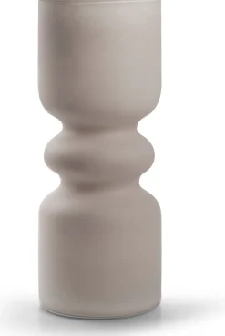 Jodeco vaas Funny grijs D 10 H 25 cm