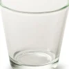 Jodeco vaas Laila transparant D 6,5 H 6,5 cm
