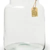 Jodeco vaas Nobles transparant D 19 H 25 cm