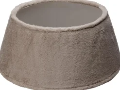 Kerstboommand taupe D 55 H 23 cm