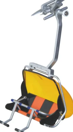 Kerstdorpminiatuur 4 persoons zetel voor kabelbaan