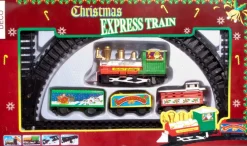 Kerstdorp set trein 10-delig