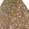 Kerstfiguur Strass Huis goud 8,5 x 8,5 x 15,5 cm