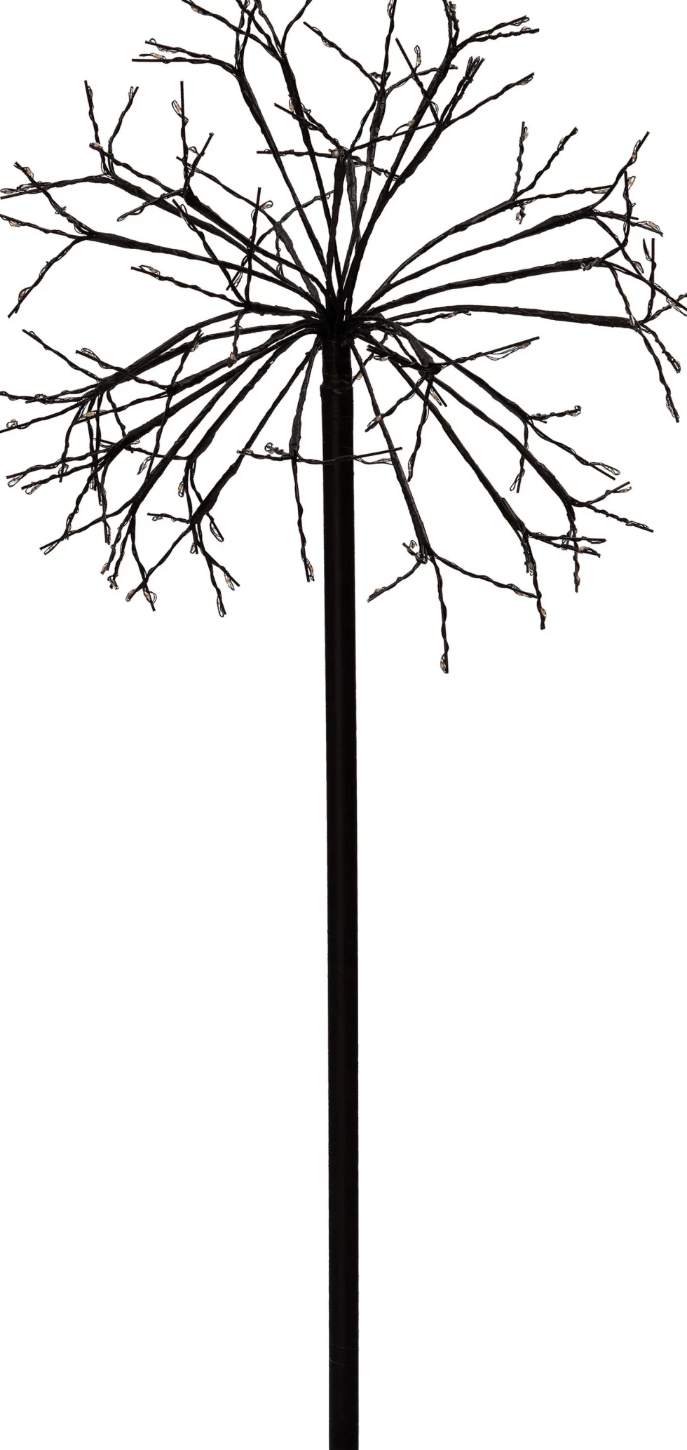 Kerstfiguur vuurwerk met 120 LED lampjes goud H 45 cm