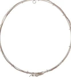 Kersthanger rond met 100 LED lampjes warm wit D 36 cm