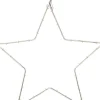 Kersthanger schaduwster met 180 lampjes warm wit D 55 cm