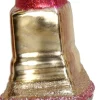Kerst ornament Amy lippenstift roze 3,6 x 2,8 x 11,7 cm