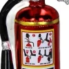 Kerst ornament brandblusser rood 6,4 x 5 x 12,7 cm