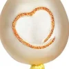 Kerst ornament Prinses Maxima Centrum gelukspoppetje goud 3,5 x 3,5 x 15 cm