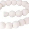 Kerstslinger bal crème 1,8 m