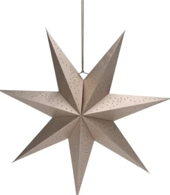 Kerstster beige D 60 H 10 cm