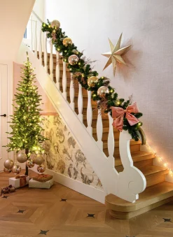 Kerstster crème D 75 H 10 cm