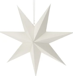 Kerstster Papy wit 60 x 15 x 60 cm