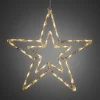 Konstsmide kerstfiguur ster met verlichting 58 x 58 x 1 cm
