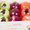 Kurt S. Adler kerstbal set Harry Potter groen / paars / rood D 7,5 cm 9 stuks