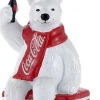 Kurt S. Adler kerstornament Coca-Cola ijsbeer op koelbox 5,08 x 3,81 x 8,89 cm