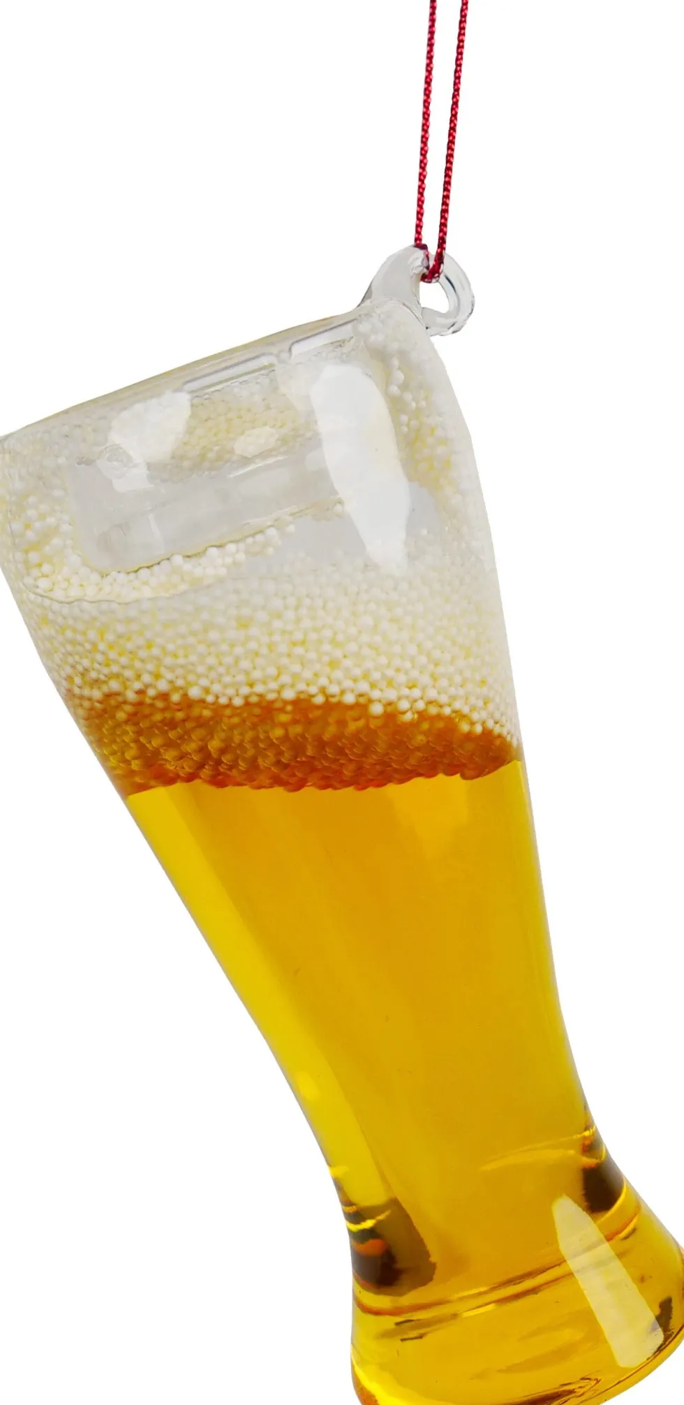 Kurt S. Adler kerst ornament duits bier geel 11 x 6 x 6 cm
