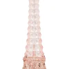 Kurt S. Adler kerst ornament Eiffeltoren roze 10 x 8 x 15 cm