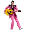 Kurt S. Adler kerst ornament Elvis Presley in pak roze 8 x 4 x 8 cm