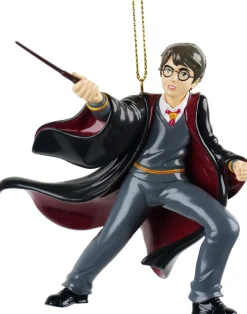 Kurt S. Adler kerst ornament Harry Potter zwart 10 x 6 x 11 cm