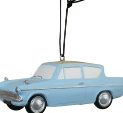 Kurt S. Adler kerst ornament Harry Potter vliegende auto blauw 9 x 3 x 7 cm