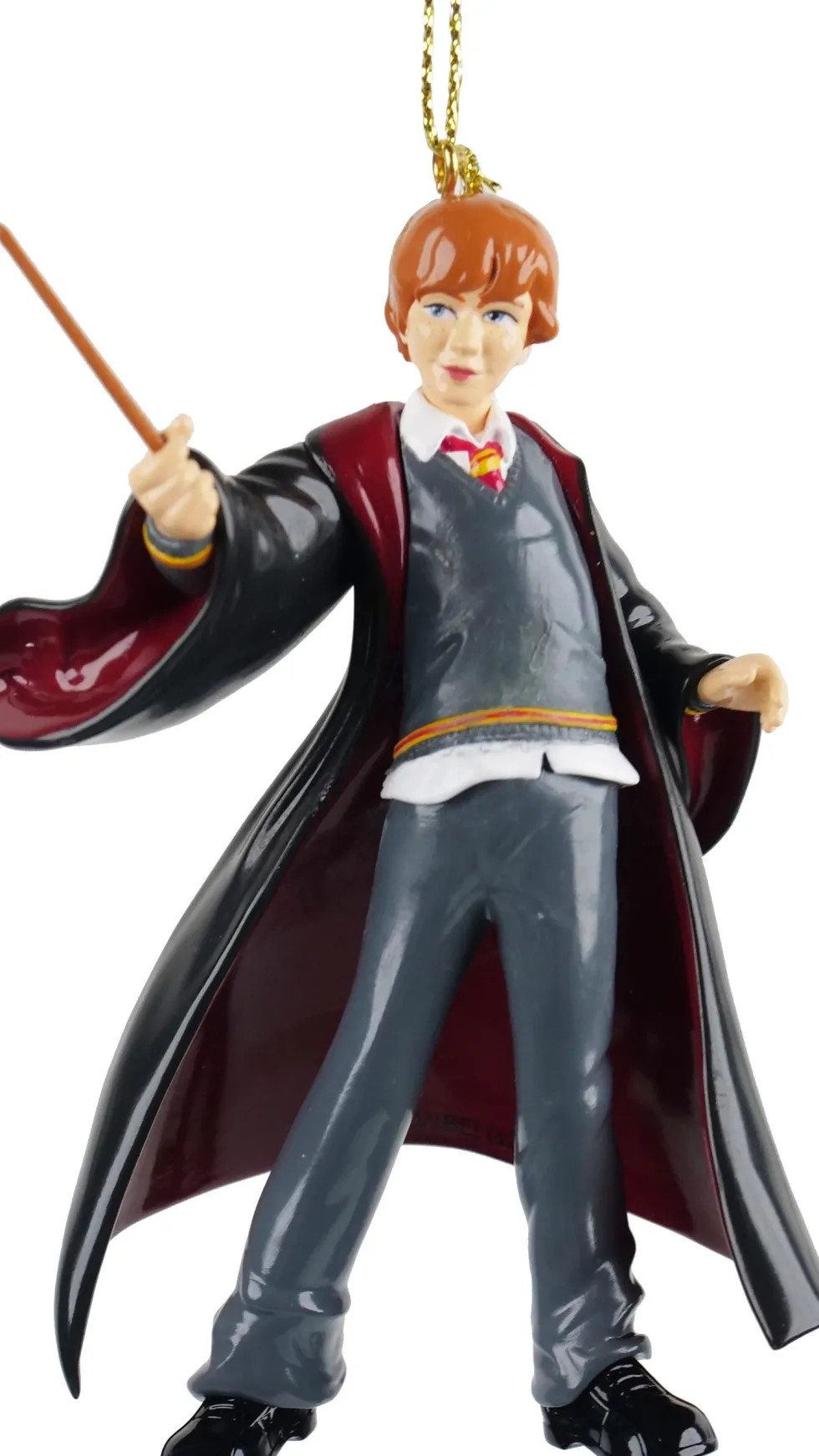 Kurt S. Adler kerst ornament Harry Potter Ron Wemel zwart 7 x 5 x 11 cm