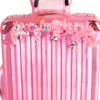 Kurt S. Adler kerst ornament koffer roze 5,72 x 3,43 x 10,16 cm
