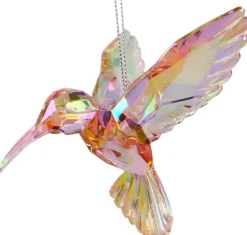 Kurt S. Adler kerst ornament Kolibrie iriserend oranje 7 x 5 x 8 cm