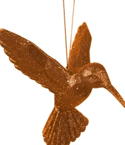 Kurt S. Adler kerst ornament kolibri koper 8 x 8 x 10,2 cm
