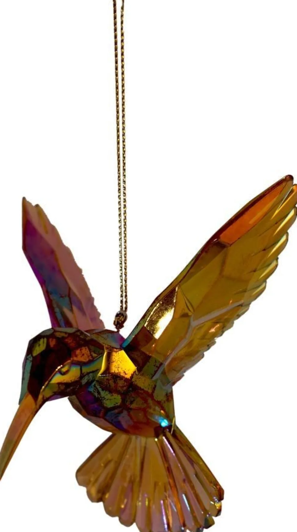 Kurt S. Adler kerst ornament kolibrie groen 8 x 10 x 10 cm