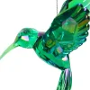 Kurt S. Adler kerst ornament Kolibrie iriserend groen 7 x 5 x 8 cm