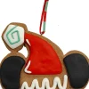Kurt S. Adler kerst ornament peperkoek Mickey hoed multi 10 x 8 x 8 cm