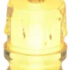 LED stompkaars transparant D 5 H 8 cm
