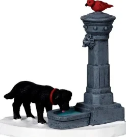 Lemax Caddington Village kerstdorpminiatuur Water fountain (fontein) 7,7 x 4,2 x 7,8 cm