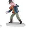 Lemax Caddington Village kerstdorpminiatuur Snowball skirmish (sneeuwballengevecht) 10,5 x 3,4 x 6,2 cm 3-delig